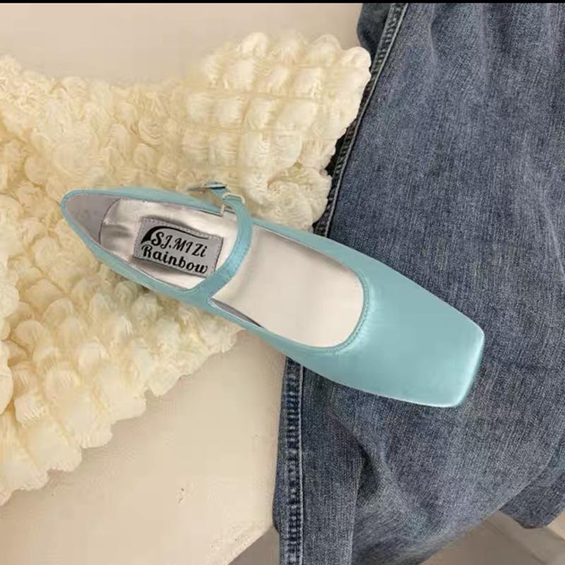 Модные SUOJIALUN 2025 Летние Женские Балетки с Круглым Носком и Неглубоким Вырезом, Мягкие Туфли-Балетки, Женские Повседневные Туфли для Платья, Классические Лоферы Mujer