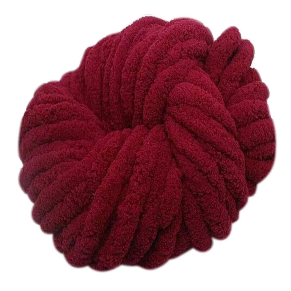 Пряжа шенилловая толстая мягкая пряжа для одеяла, грубая пряжа для вязания спицами и крючком