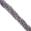 30-200Pcs Rondelle Austria Faceted Crystal Glass Beads Loose Spacer Beads for Jewelry Making
