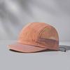 Color-Blocked Breathable Peaked Cap Soft Brim Mesh Running Caps Quick-drying Baseball Cap  Camping
