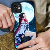 Чехол для телефона Genshin Impact Коломбина Для iPhone 16 15 14 11 12 13 Pro Max Plus 12 XS Max Задняя крышка Матовый чехол