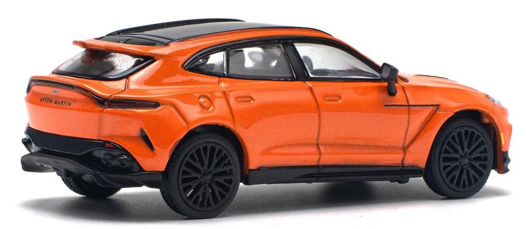 POP RACE ASTON MARTIN DBX 707 COSMOS ORANGE Готовое изделие 1/64 -