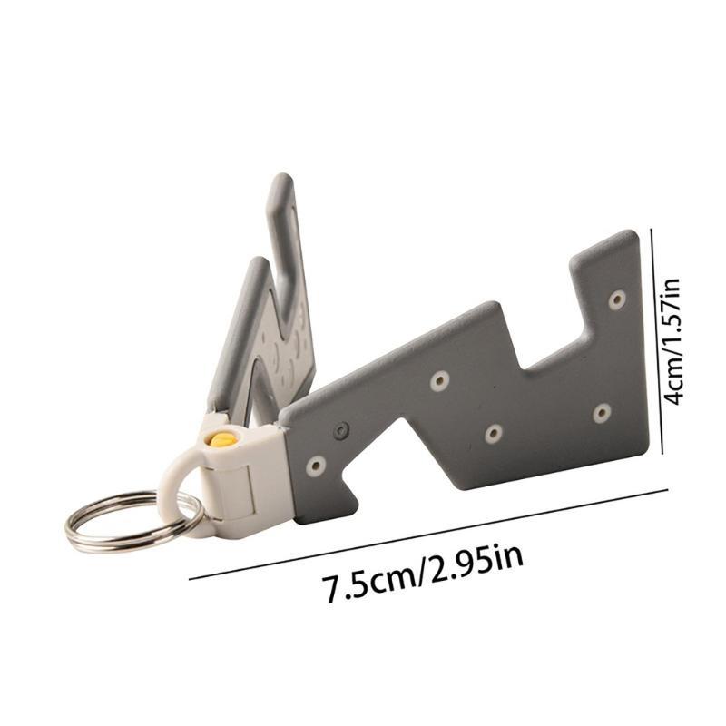 Портативный кулон-брелок, подставка-держатель для мобильного телефона, планшета, креативный брелок, легкий, мини, настольная подставка-держатель для сотового телефона