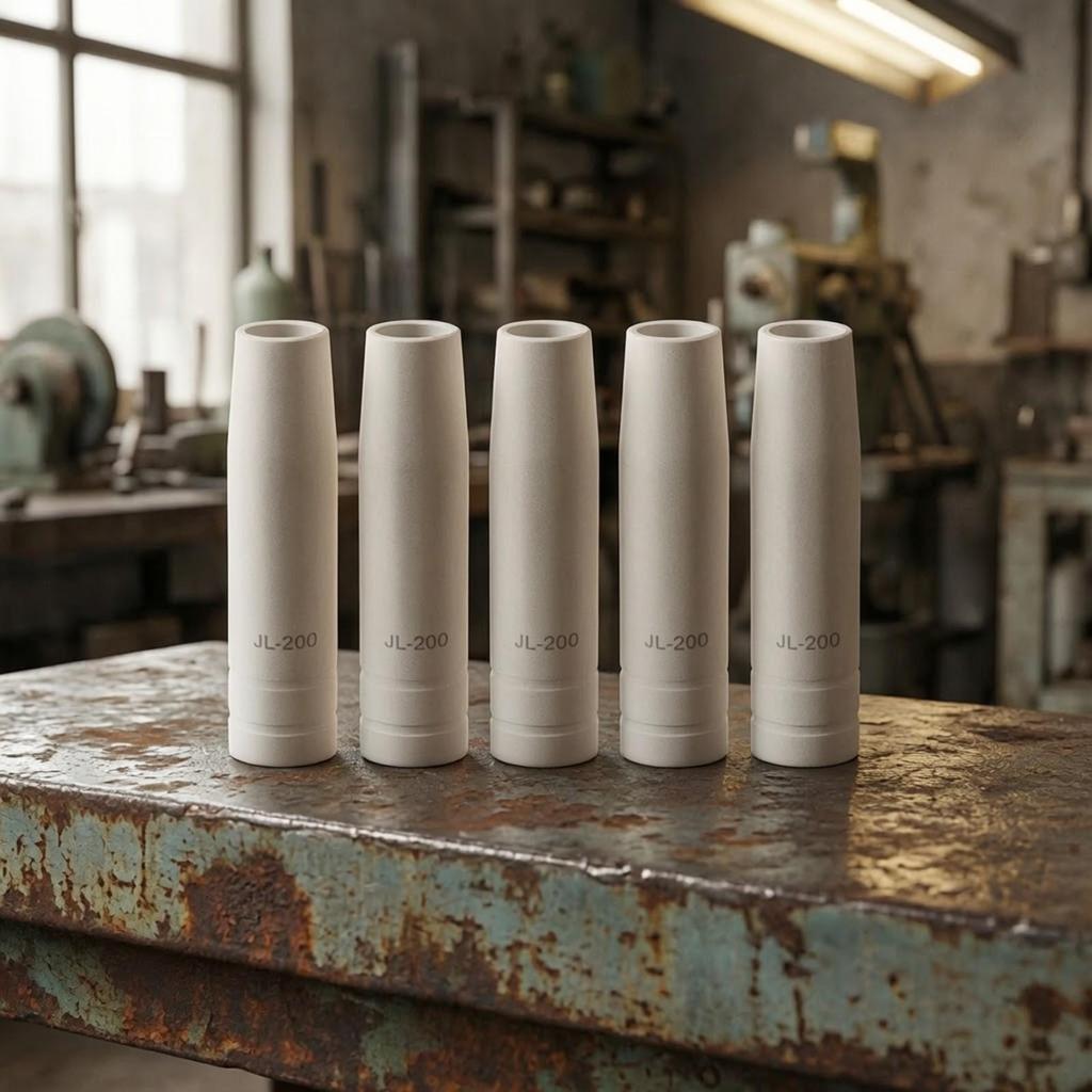 5 Pieces Joining Nozzle Slim-Profile for Industrial Applications, Workshop