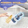 Электрическая щетка для чистки Беспроводной гаджет для чистки кухни Спин-скруббер с 4 насадками для ванны Кухонная плита Электрический отжим Clean