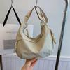 Модная и минималистичная корейская версия сумки-пельмень, популярная в этом году, новая высококачественная сумка через плечо, вместительная сумка-тоут