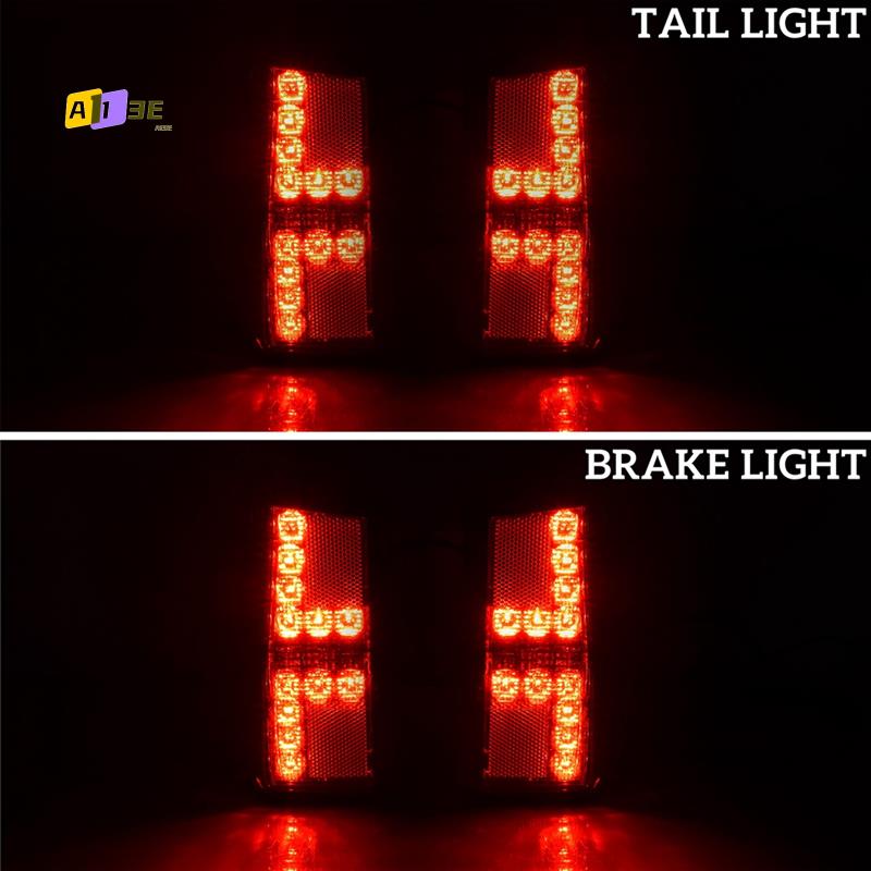 A03E-LED Tail Lights Rear Brake Stop Lights 2413766 For Polaris Ranger 1000/1000 Crew/XP 1000/XP 1000 Crew Accessories