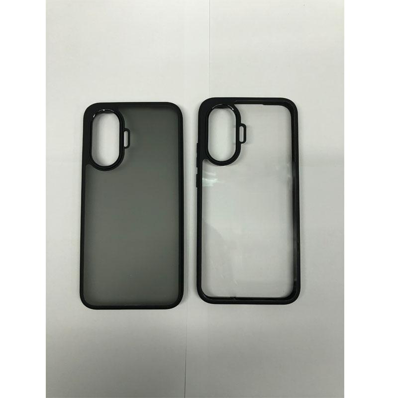 Матовый противоударный чехол для телефона F7 для POCO F7 Прозрачный жесткий акриловый ПК + бампер из ТПУ Чехол для Redmi Turbo 4 pro