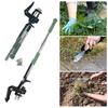 Ручной инструмент для прополки сорняков Stand Up Weed Puller с 4-зубчатой стальной головкой и съемной ручкой