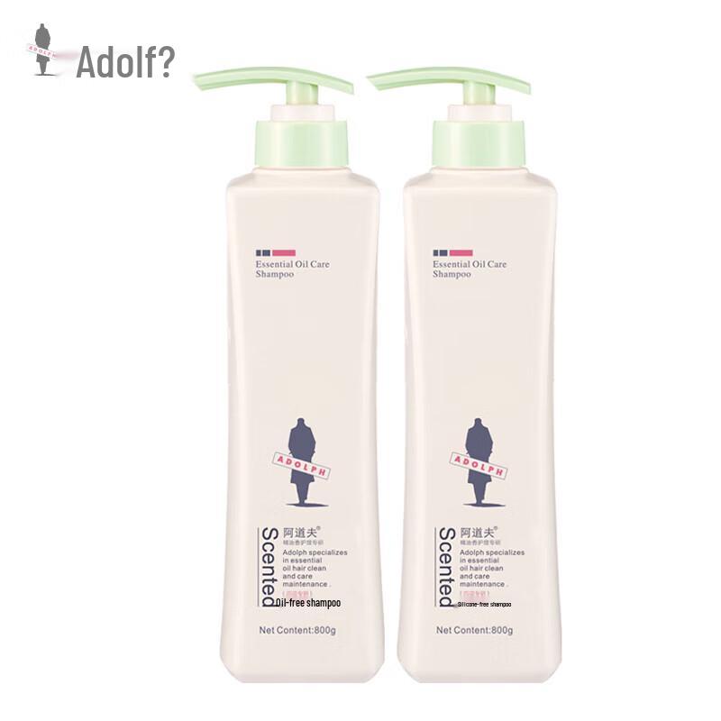 ADOLPH 4-in-1 Silicone-Free Shampoo Twin Pack