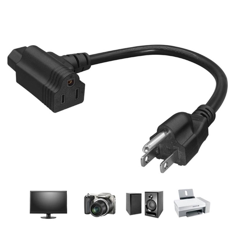 Портативный Прочный Профессиональное Оборудование Кабель Питания NEMA 5 15P к C13 и 5 15R Параллельное Подключение Повседневное Использование