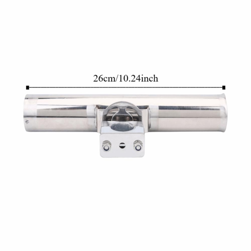 Silver Boat Fishing Rod Holder Adjustable Fishing Pole Holder Durable Rod Support Stand  RV