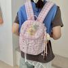 Новый корейский школьный рюкзак высокой стоимости, милый клетчатый рюкзак, легкий мини-рюкзак для путешествий, для учеников средней школы