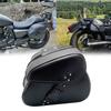 1 Sets Left Right Universal Motorcycle With Code Lock Pu Leather Saddlebag Side Tool Luggage Bags Saddle Bags Storage Tool Pouch