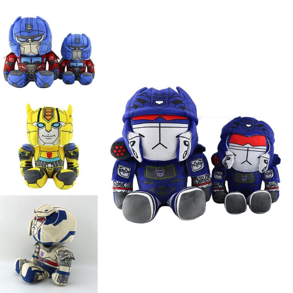 Очаровательная Плюшевая Кукла-Трансформер Шмель Мягкая Игрушка Робот Подарок на День Рождения Для Детей