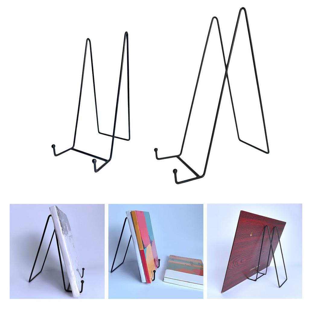 Efficient Easel Stands Display Plate Stands For Display Picture Frame Holder Easel Stand For Art Book Photo Platter
