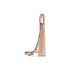 Gucci Distressed removable shoulder strap snap placket leather shoulder crossbody handbag super mini women's light beige