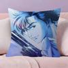 C-City Hunter P-Private Eyes Pillow Covers Cartoon Sofa Decorative Home Double-Sided Printing Short Plush Cute Cushion Cover