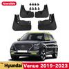 Брызговики для Hyundai Venue 2022, брызговики для крыльев, передние и задние брызговики автомобиля
