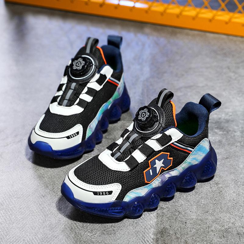 Детская противоскользящая износостойкая модная уличная детская обувь, спортивная обувь, повседневная обувь