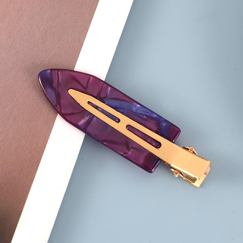 2/3/4/6 шт. ацетатные заколки для волос в Корейском стиле, золотисто-белые блестящие заколки для волос, головные уборы для девочек и женщин, аксессуары для волос