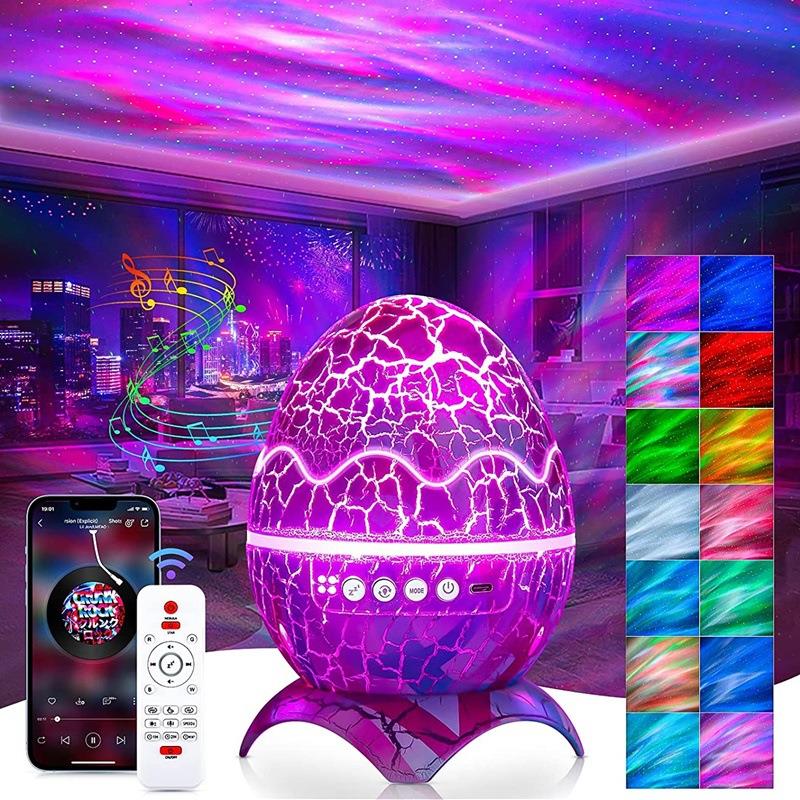 Лампа звездного неба в виде яйца динозавра