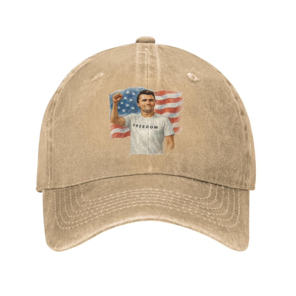 Baseball Cap Charlie Kirk Freedom Summer Street Style Trucker Hat UnisexTeens Design Hiking Fishing Wholesale Baseball Caps