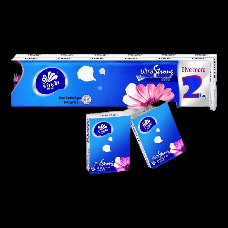 Vinda Ultra Strong 4-Ply Paper Handkerchiefs
