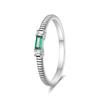 Fashion Original Rings 925 Silver Color Stars Moon Sun Drop Shaped Zircon Rings for Woman Fine Wedding Engagement Jewelry Gifts