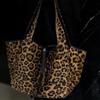 Women's Shoulder Bag Large Handbag University New Leopard Print Tote Casual Shopping Luxury Designer Handbags