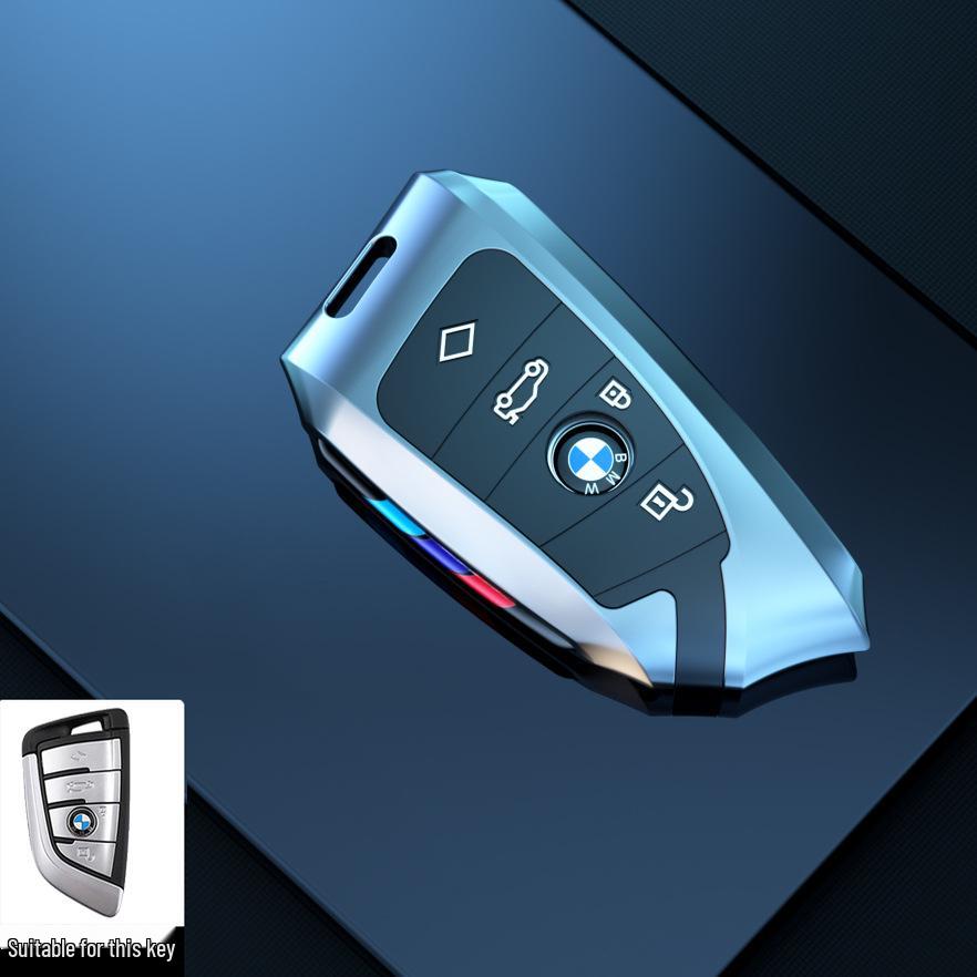 Чехол для ключа BMW: Подходит для 26 моделей, включая 5 Серию, X5, X1, 525, X3, X7 и 3 Серию.