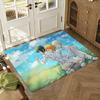 The Promised Neverland Floor Mat Soft Thickened Absorbent Non-Slip Bedroom Living Room Door Mat Home Decor Flannel Rugs
