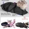 Novel  Heavy Duty Mesh Cat Grooming Bathing Restraint Bag For Claw Nail Trimming