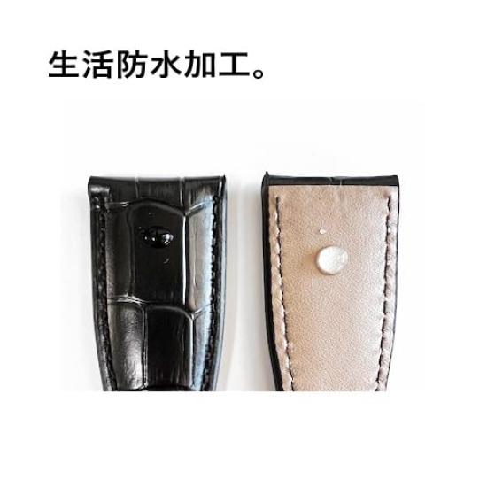 Часы King Совместимы с GaGa Manuale 48 мм Тисненые Aftermarket [Импортные Оригинальные] Детали, Милан, Ремешок, Крокодил, Белый,