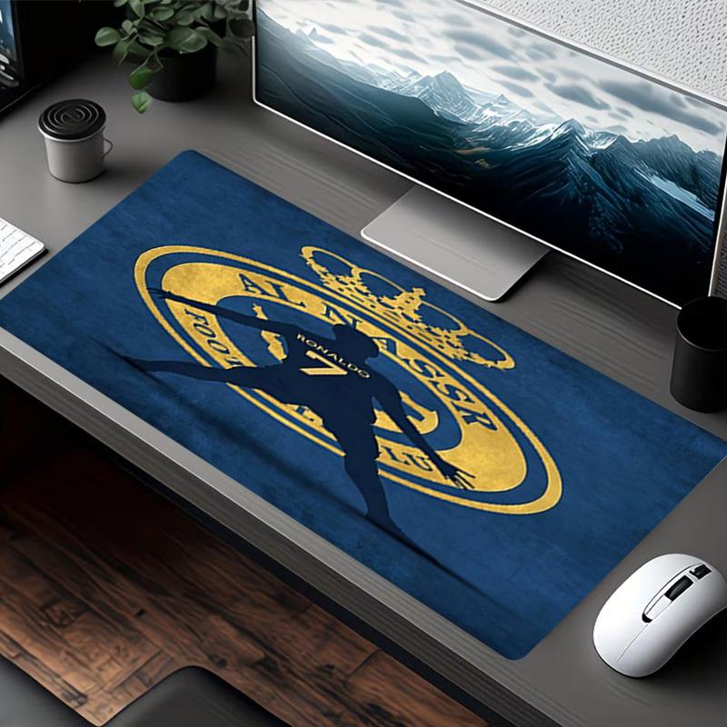 Cristiano Ronaldo Print Mouse Pad, for Keyboard Pad Laptop PC Mat for Office Home Use, Desk Decor, Perfect Birthday Gift for Gamers