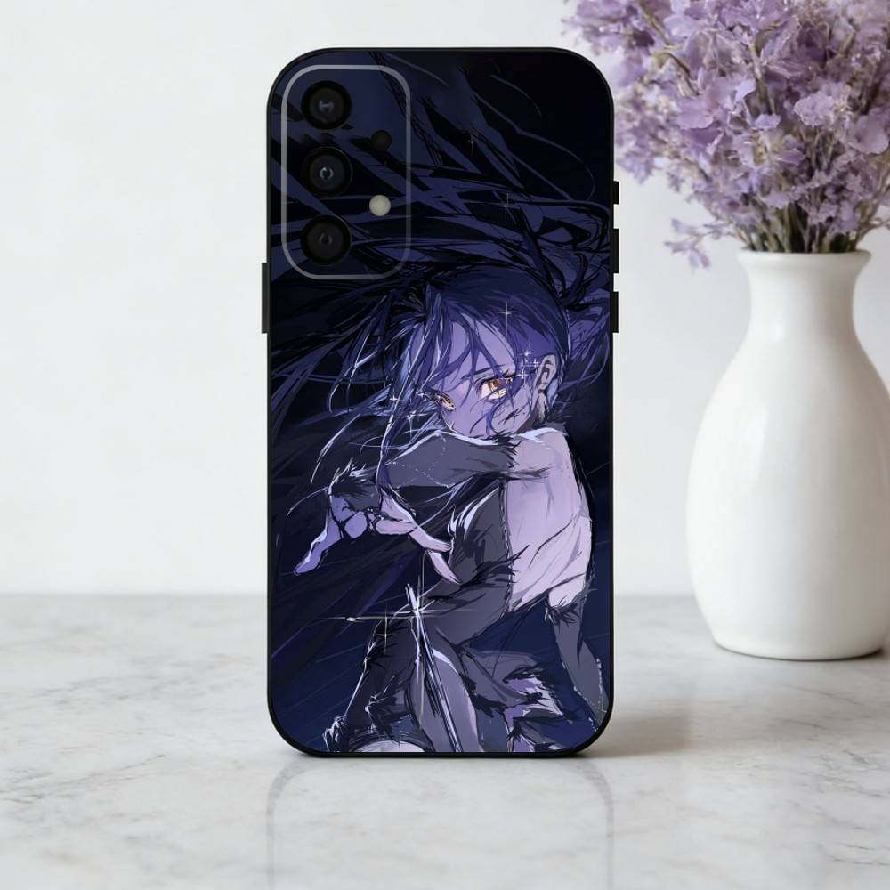 Чехол для телефона Аниме про фигурное катание M-Medalist для Samsung Galaxy A73, A72, A71, A70, A53, A52, A51, Другие Мягкий Черный Корпус