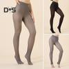 Women Leggings High Waist Thickened Fleece Lined Leggings Fake Sheer Thermal Pantyhose Hip Lifting Winter Tights