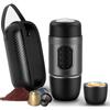 Staresso Mini Travel Coffee Maker,2IN1 Portable Espresso Machine,Travel Gadgets Perfect for Travel,Camping,Hiking