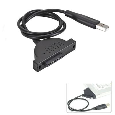 Кабель-переходник Sata в USB-адаптер 13p для оптического привода ноутбука Odd Cd DVD