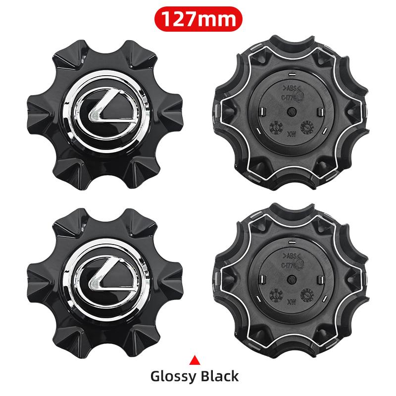 AIV1 4pcs 4260B-60500 4260B-60230 Car Wheel Center Cap Logo Hub Cover Badge Emblem for Lexus Lx570 LX450 LX460 GX460 Accessories