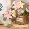 Handheld Plush Bouquet Doll Toy Fun Flower Gift For Girlfriend Birthday Soft Stuffed Animal Collectible For All Ages