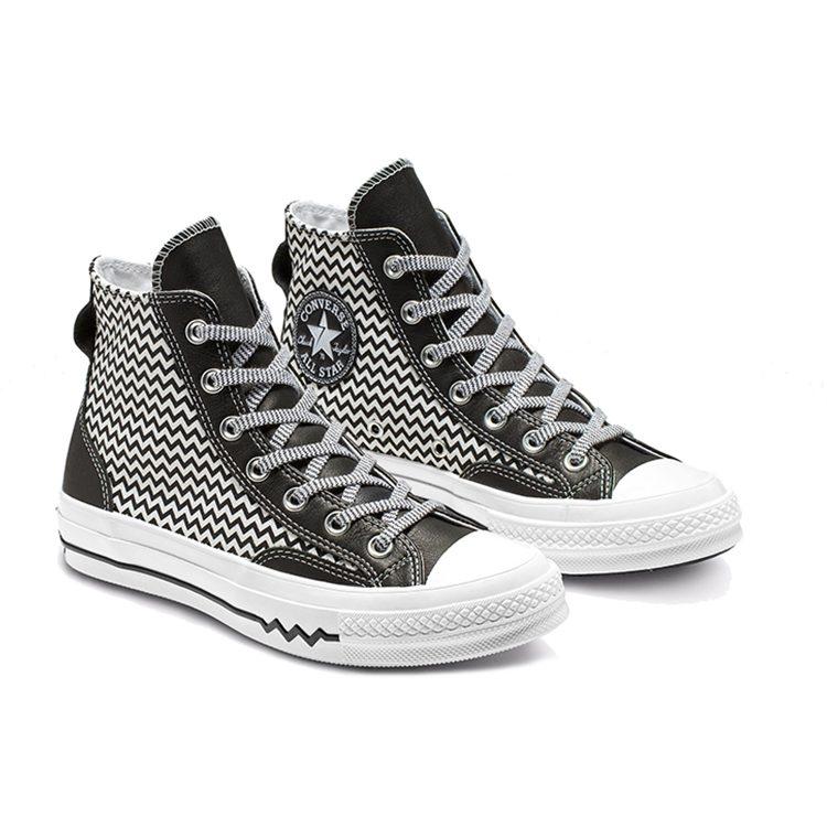 Кеды Chuck 70 Wmns Converse Mission-V High 'Черно-белые' Женские 564969C