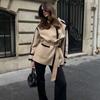 Kundalik Ipli Ayollar Palto Kardigan Uzun Qo'lli Qishki Ustki Kiyimlar Moda Yuqori Ko'cha Elegant Issiq Jaket Ayollar Qatnov Palto