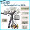 Gamnew Car 16pin Android Wire Harness Power Cable For Toyota RAV4 C-HR Highlander Levin Corolla Camry Reiz High End