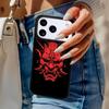 Samurai Oni Mask Phone Case For iPhone 17 Air 14 15 13 12 Max Cover For Apple 16e 11 Pro Max Plus Coque
