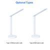 DC5V 4W LEDs Table Desk Reading Lamp 3 Colors Temperature Changing/ Brightness Adjustable Dimmable/ P-hone Holder/ Up&Down Bendable Design/ USB Power