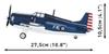 COBI Историческая коллекция F4F Wildcat масштаб #5731 (Армия США) 1/32