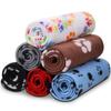 Pet Cat Dog Blanket Puppy Soft Warm Fleece Blankets Sleep Mat Bed Cover with Paw Print for Kitten Puppy and Other Small Animals
