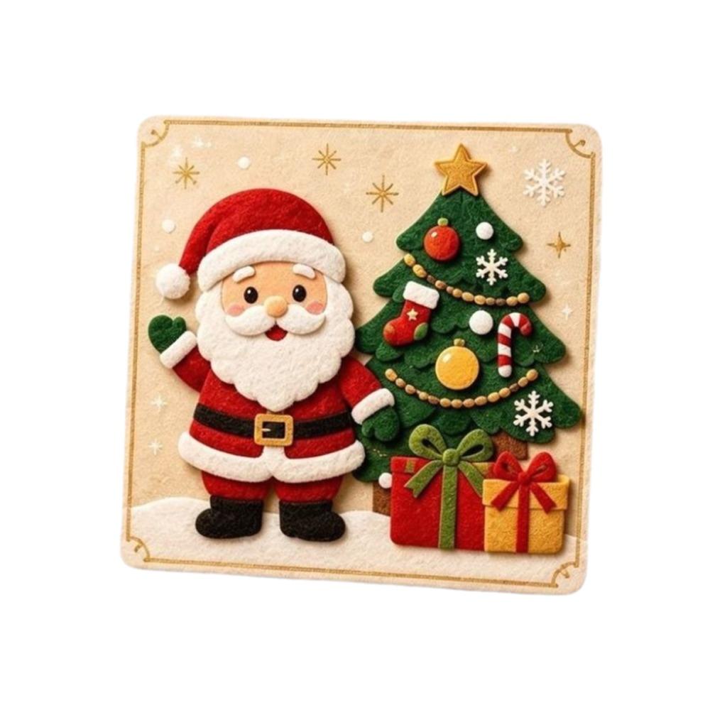 Felt Pieces Christmas Felt Art Kit DIY Magic Felt Board Art Set Holiday Activity