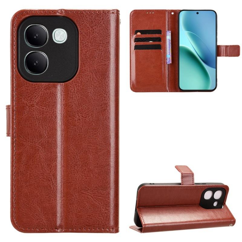 Vivo iQOO Z11S/V80 Lite Wallet Phone Case,Flip PU Leather Phone Cover with Credit Card Holder for Samsung Galaxy S27 Ultra